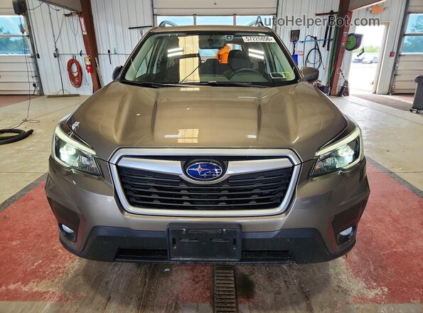 JF2SKAJC7MH473792 2021 SUBARU FORESTER Tan 