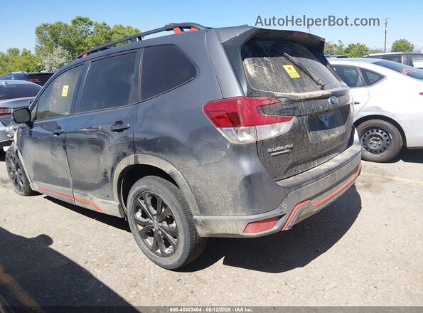 JF2SKAJC7PH455412 2023 SUBARU FORESTER Black Հետևի ձախ