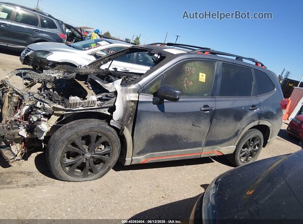 JF2SKAJC7PH455412 2023 SUBARU FORESTER Black Սալոնի հետևի տեսք