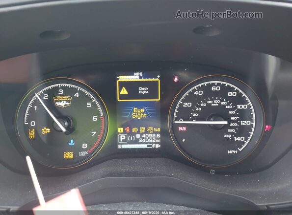 JF2SKAJC7SH404291 2025 SUBARU FORESTER Gray Вид задніх сидінь