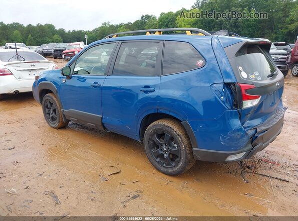 JF2SKAJC7SH408910 2025 SUBARU FORESTER Blue Задня ліва чверть