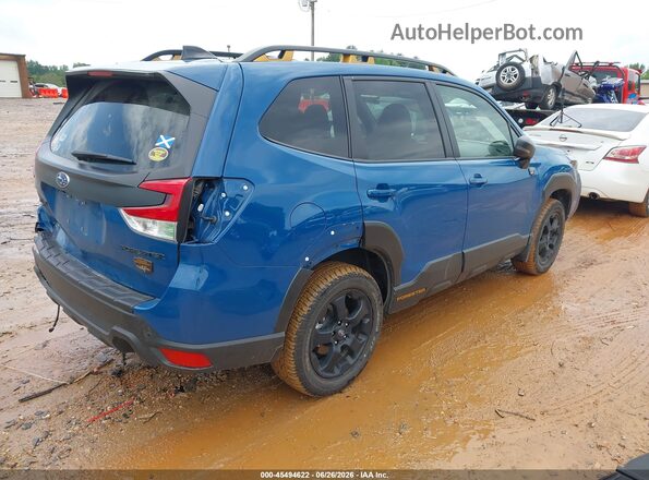 JF2SKAJC7SH408910 2025 SUBARU FORESTER Blue Задня права чверть