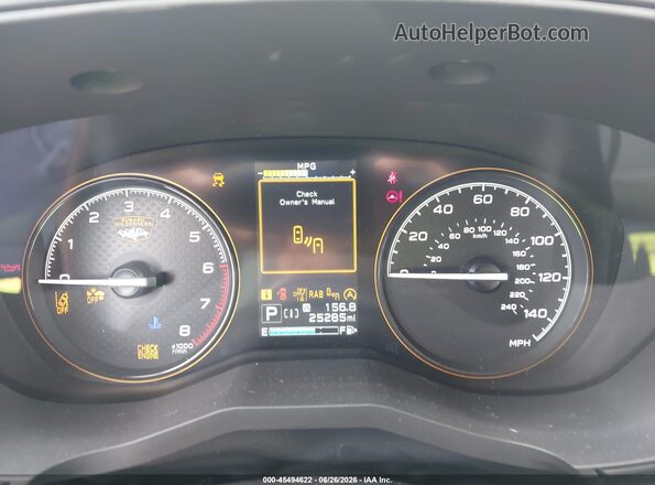 JF2SKAJC7SH408910 2025 SUBARU FORESTER Blue Вид задніх сидінь