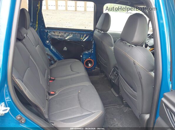 JF2SKAJC7SH408910 2025 SUBARU FORESTER Blue Вид наклейки з VIN-кодом