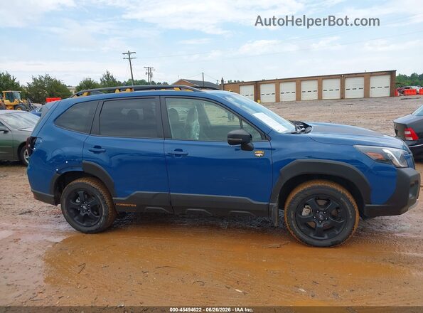 JF2SKAJC7SH408910 2025 SUBARU FORESTER Blue Вид задньої частини салону