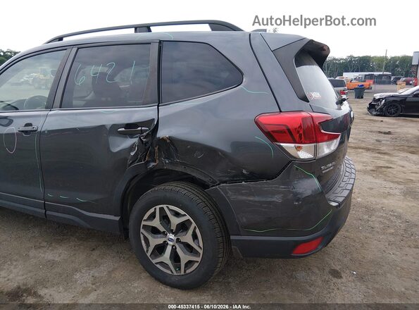 JF2SKAJC8MH440431 2021 SUBARU FORESTER Gray წინა ხედი