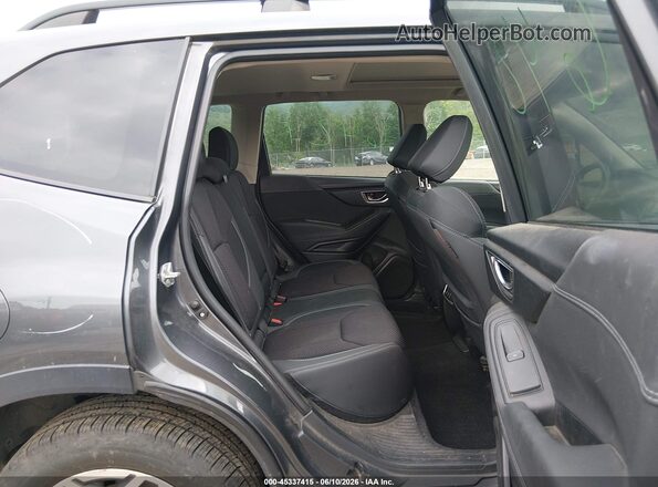 JF2SKAJC8MH440431 2021 SUBARU FORESTER Gray VIN კოდის სტიკერის ხედი