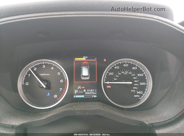 JF2SKAJC8MH440431 2021 SUBARU FORESTER Gray უკანა სავარძლების ხედი