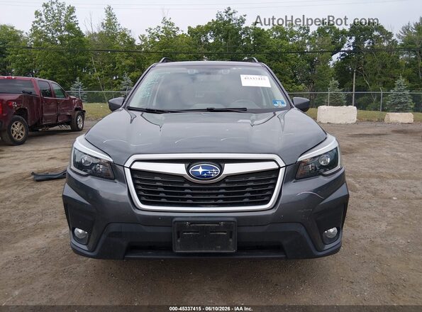 JF2SKAJC8MH440431 2021 SUBARU FORESTER Gray ხელსაწყოთა პანელის ხედი
