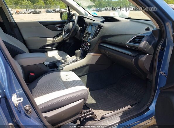 JF2SKAJC8MH460310 2021 SUBARU FORESTER Blue Widok wnętrza z przodu