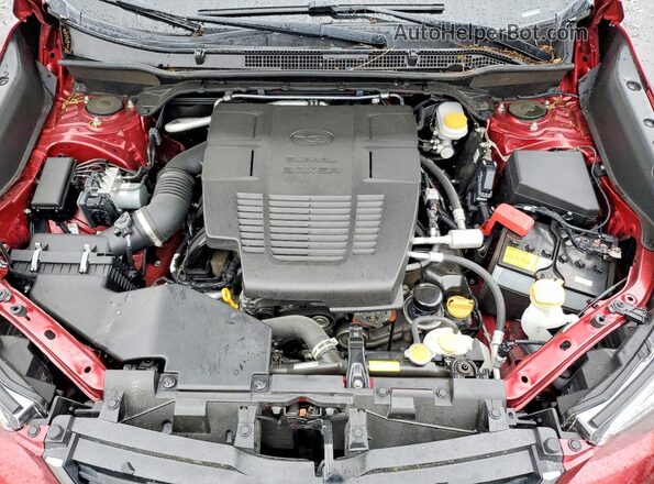 JF2SKAJC8MH504466 2021 SUBARU FORESTER Red უკანა სალონის ხედი