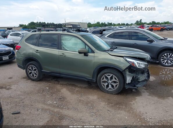 JF2SKAJC9LH608351 2020 SUBARU FORESTER Зеленый Панорамный вид салона 360°