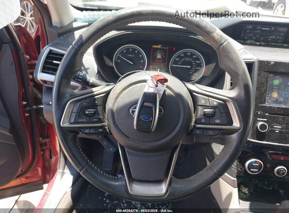 JF2SKAJC9MH471395 2021 SUBARU FORESTER Red Առջևի վահանակի տեսք