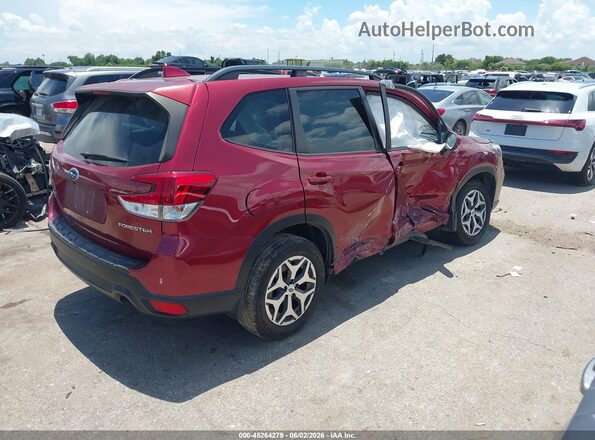 JF2SKAJC9MH471395 2021 SUBARU FORESTER Red Հետևի աջ