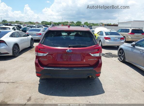 JF2SKAJC9MH471395 2021 SUBARU FORESTER Red 