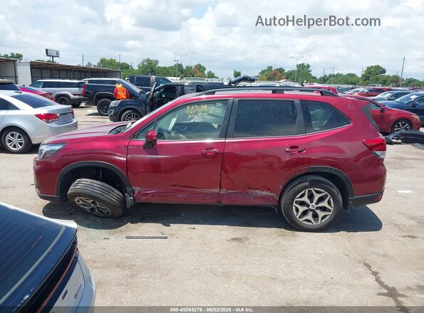 JF2SKAJC9MH471395 2021 SUBARU FORESTER Red 