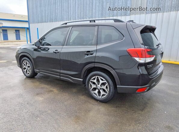 JF2SKAJC9MH556236 2021 SUBARU FORESTER Black Trasero izquierdo