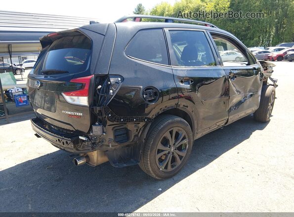 JF2SKAJC9NH475092 2022 SUBARU FORESTER Black Tył prawy