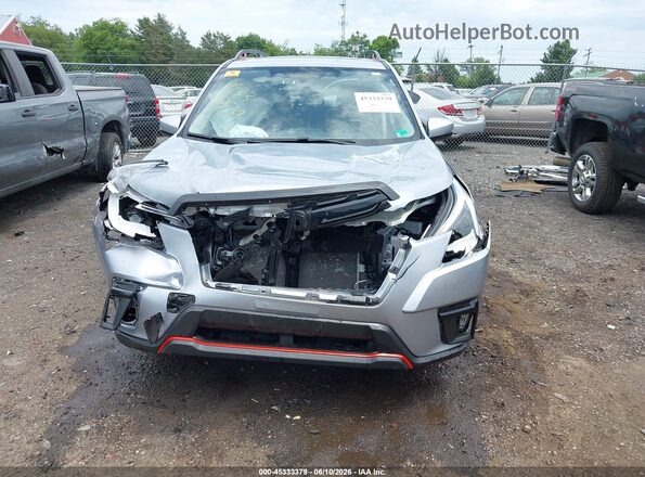 JF2SKAJC9PH515321 2023 SUBARU FORESTER Silver Вид спереду