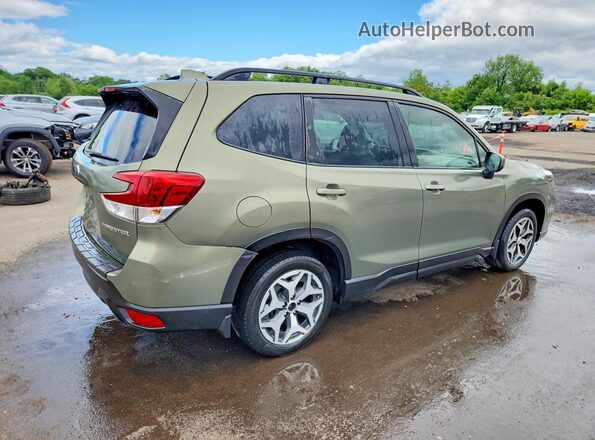 JF2SKAJCXMH576320 2021 SUBARU FORESTER Green Tył prawy