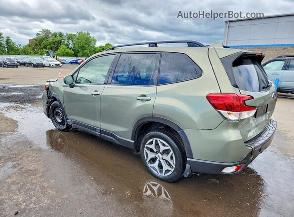 JF2SKAJCXMH576320 2021 SUBARU FORESTER Green Tył lewy
