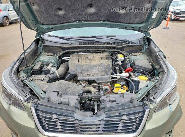 JF2SKAJCXMH576320 2021 SUBARU FORESTER Green Widok wnętrza z tyłu