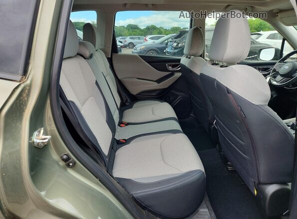 JF2SKAJCXMH576320 2021 SUBARU FORESTER Green Widok tylnych siedzeń