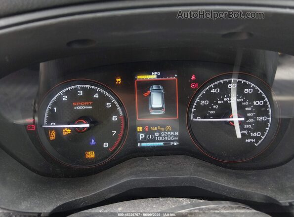 JF2SKAKC1KH538485 2019 SUBARU FORESTER White უკანა სავარძლების ხედი