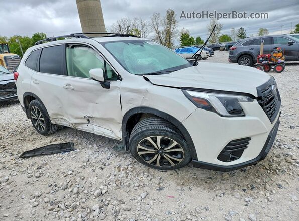 JF2SKAKC8RH511763 2024 SUBARU FORESTER White წინა მარჯვენა
