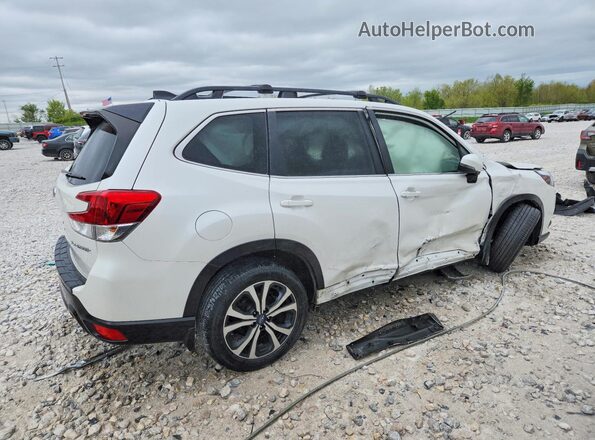 JF2SKAKC8RH511763 2024 SUBARU FORESTER White უკანა მარჯვენა