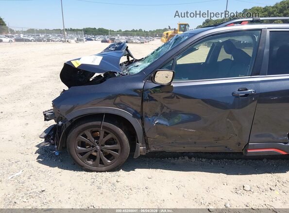 JF2SKAKCXKH484068 2019 SUBARU FORESTER Gray 
