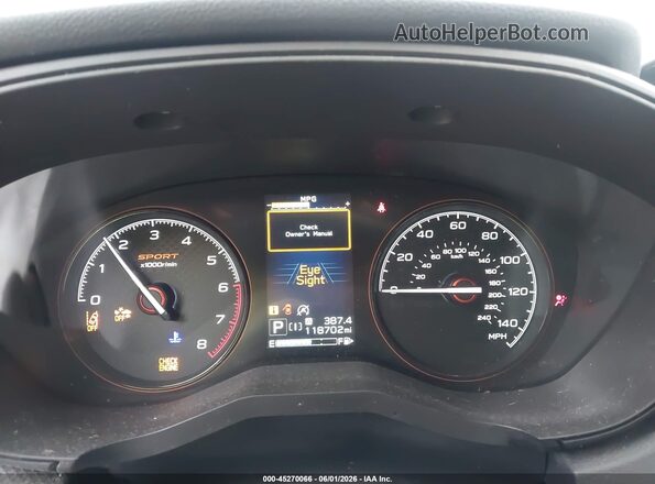 JF2SKALC0LH439866 2020 SUBARU FORESTER Gray Հետևի նստատեղերի տեսք