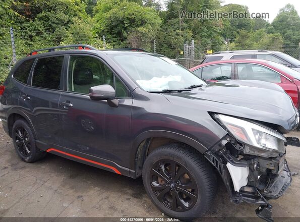 JF2SKALC0LH439866 2020 SUBARU FORESTER Gray Սալոնի հետևի տեսք