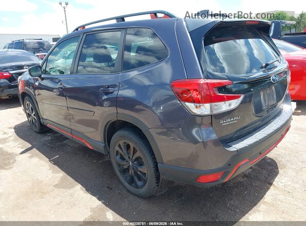 JF2SKALC1LH464808 2020 SUBARU FORESTER Gray Trasero izquierdo