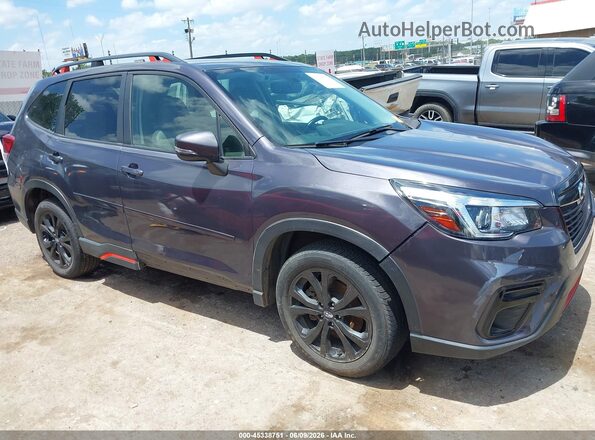 JF2SKALC1LH464808 2020 SUBARU FORESTER Gray Vista del cuadro de instrumentos