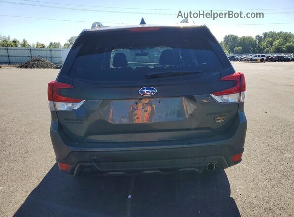 JF2SKALC1NH509359 2022 SUBARU FORESTER Green Rear view