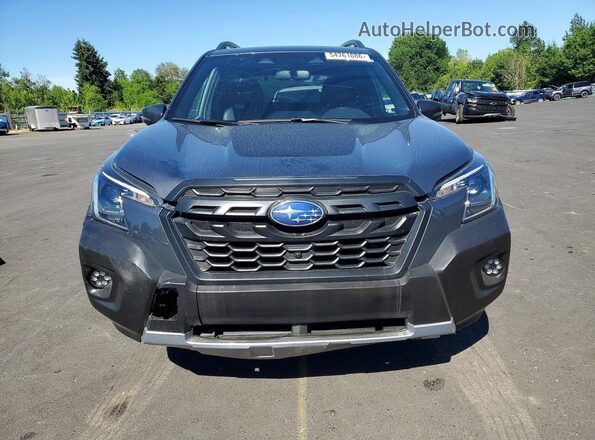 JF2SKALC1NH509359 2022 SUBARU FORESTER Green Front view