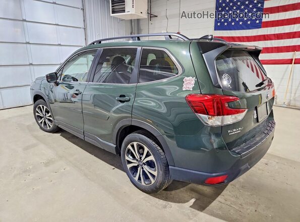 JF2SKALC2RH477494 2024 SUBARU FORESTER Green Trasero izquierdo