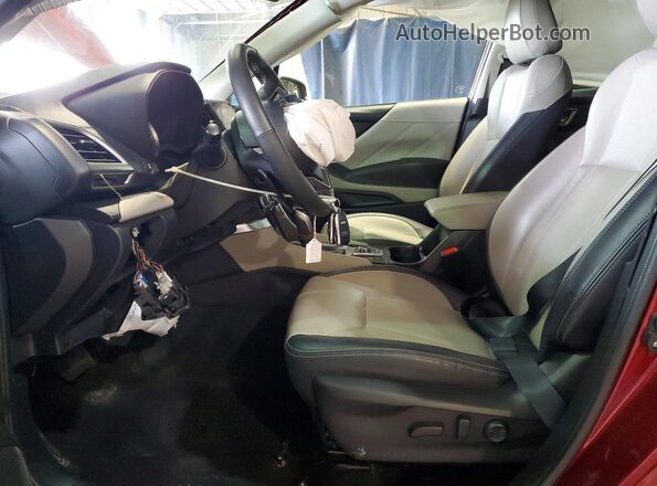 JF2SKALC3RH475348 2024 SUBARU FORESTER Red Widok wnętrza z przodu
