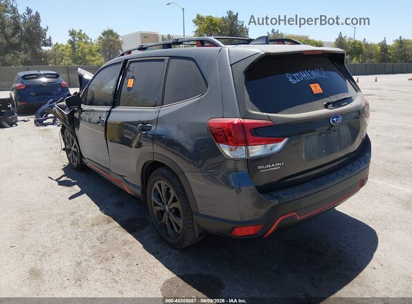 JF2SKALC6MH513390 2021 SUBARU FORESTER Gray უკანა მარცხენა