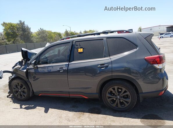 JF2SKALC6MH513390 2021 SUBARU FORESTER Gray სალონის 360-გრადუსიანი ხედი