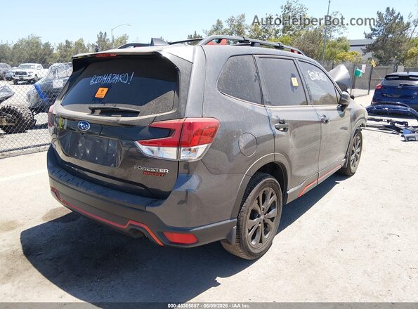 JF2SKALC6MH513390 2021 SUBARU FORESTER Gray უკანა მარჯვენა