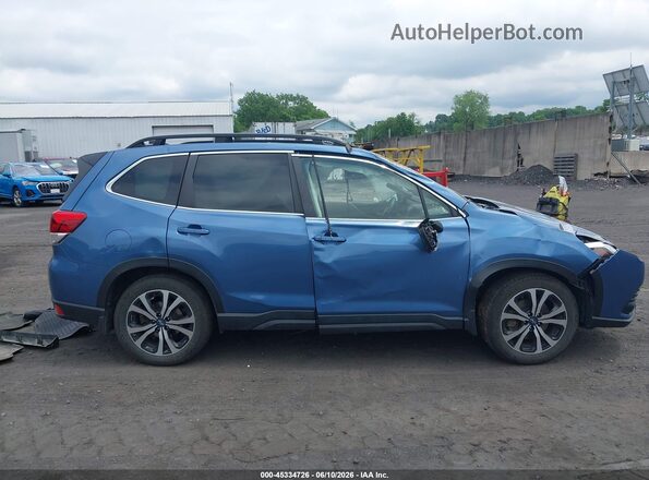 JF2SKALC6RH443753 2024 SUBARU FORESTER Blue Սալոնի հետևի տեսք