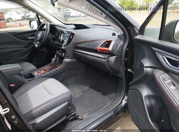 JF2SKALC7LH500033 2020 SUBARU FORESTER Black Vista interior delantera