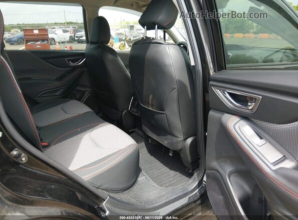 JF2SKALC7LH500033 2020 SUBARU FORESTER Black Vista de la etiqueta del VIN