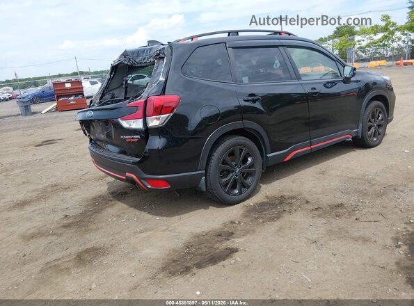 JF2SKALC7LH500033 2020 SUBARU FORESTER Black Trasero derecho