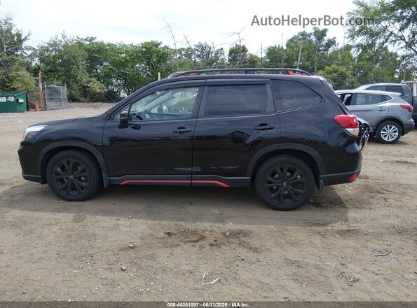 JF2SKALC7LH500033 2020 SUBARU FORESTER Black Vista interior de 360 grados