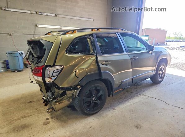 JF2SKALC7NH471152 2022 SUBARU FORESTER Green უკანა მარჯვენა