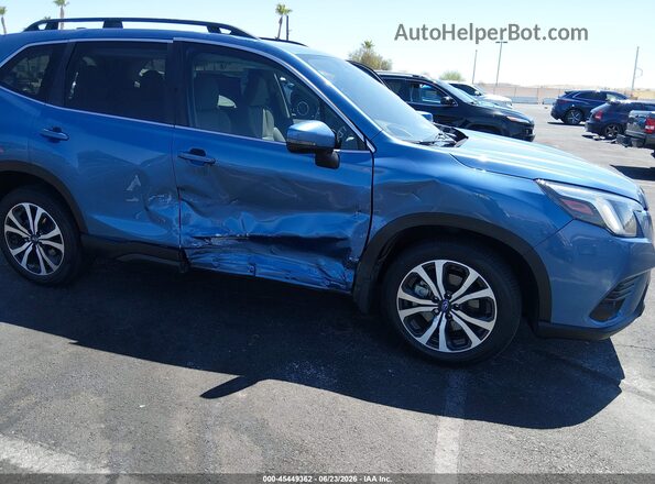 JF2SKALC8RH485776 2024 SUBARU FORESTER Blue Դիմացի տեսք