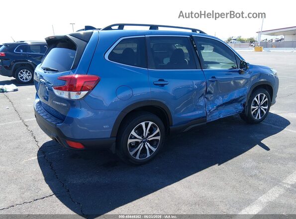 JF2SKALC8RH485776 2024 SUBARU FORESTER Blue Հետևի աջ